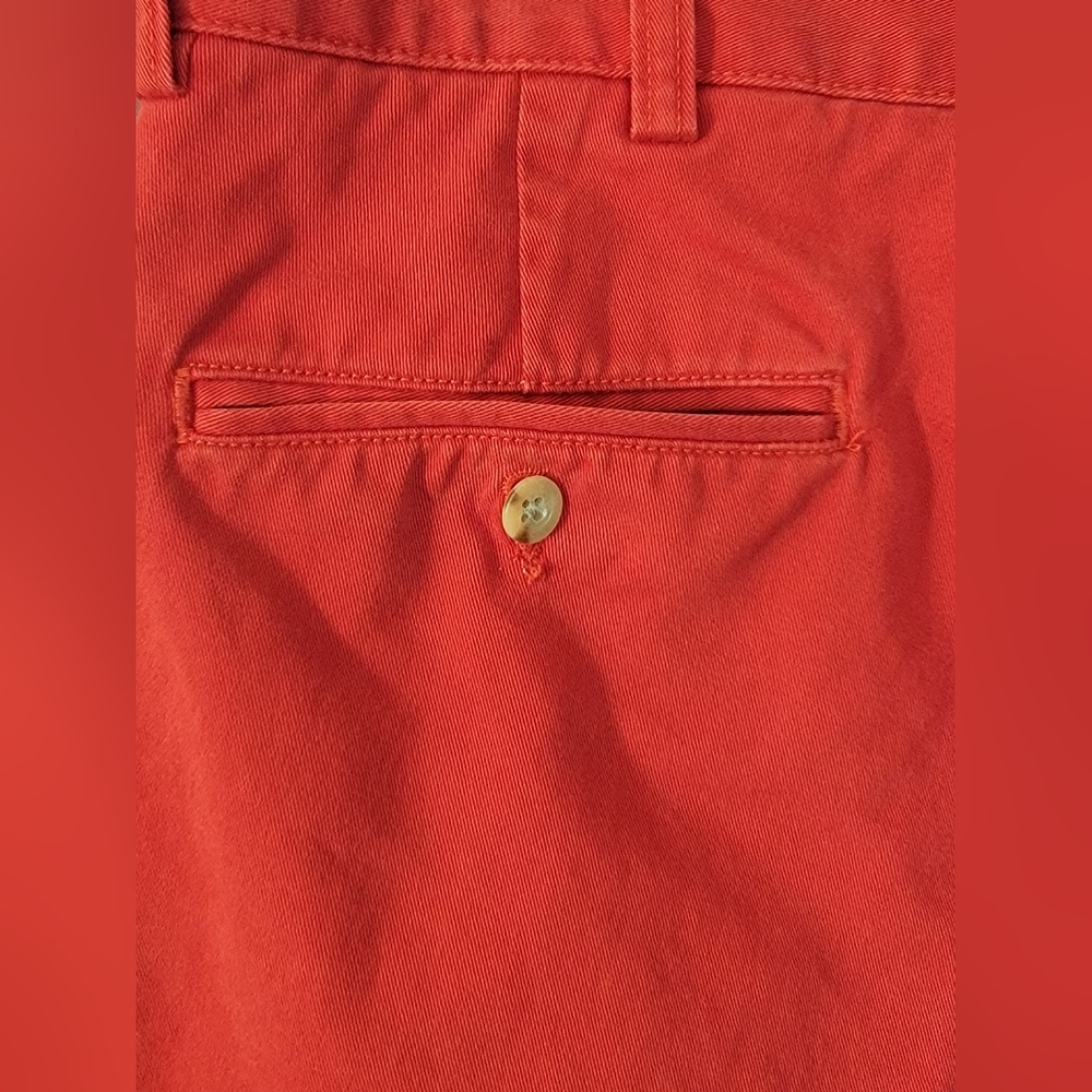Polo By Ralph Lauren Prospect Short Flat Front Chino Shorts Size 34 - Picture 7 of 8